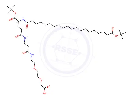 Chemical structure of Semaglutide impurity 236