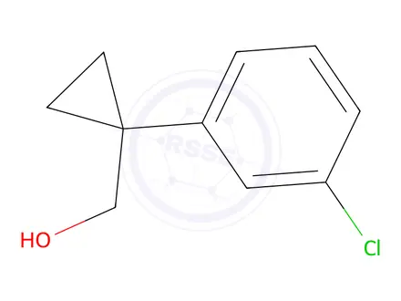Chemical structure of (1-(3-Chlorophenyl)cyclopropyl)methanol