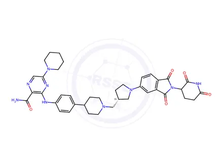 Chemical structure of Zelebrudomide