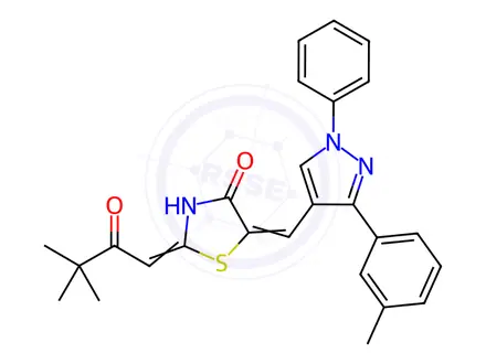 Chemical structure of WAY-329593