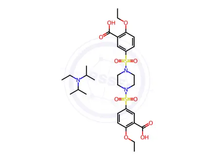 Chemical structure of Sildenafil Impurity 101