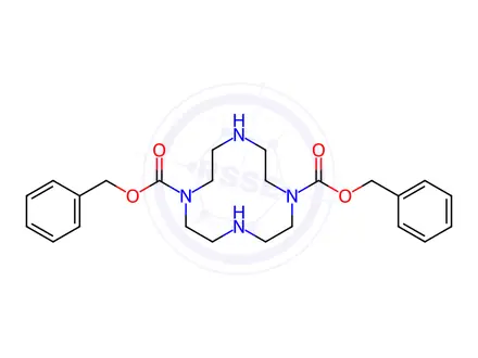 Chemical structure of Bis-CBZ-Cyclen