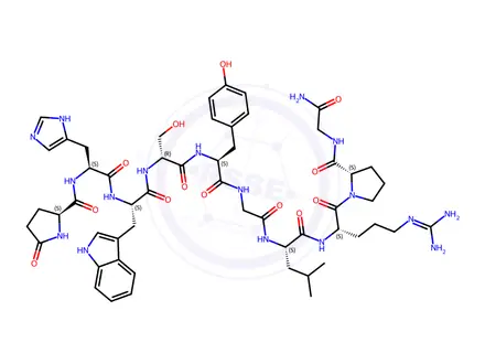 Chemical structure of (D-SER4)-GONADORELIN