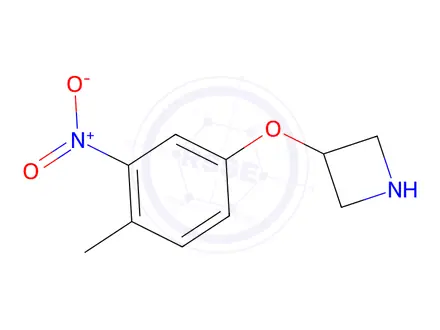 Chemical structure of 3-(4-Methyl-3-nitrophenoxy)azetidine