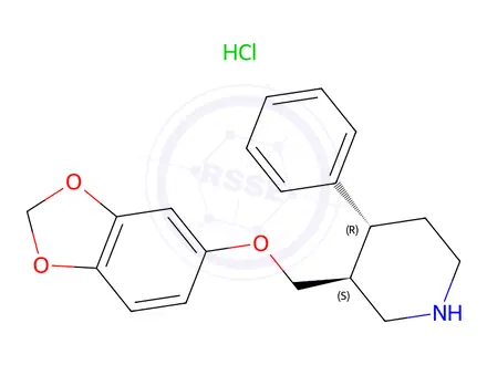 Chemical structure of Paroxetine EP Impurity A Hydrochloride