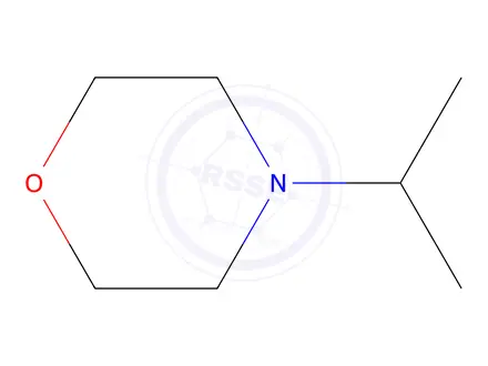 Chemical structure of MORPHOLINE, ISOPROPYL-