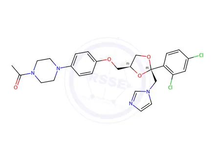 Chemical structure of Ketoconazole Impurity 34
