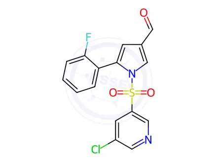 Chemical structure of Vonoprazan Impurity 348