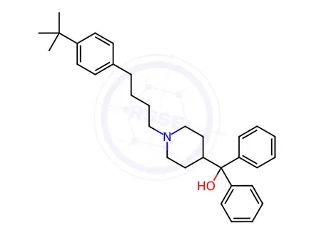 Chemical structure of Tefenadine EP Impurity H