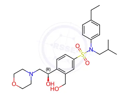 Chemical structure of GSK 2981278 Impurity 117