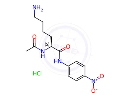 Chemical structure of Lysine Impurity 57 Hydrochloride