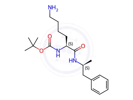 Chemical structure of Lisdexamfetamine Dimesylate Impurity G