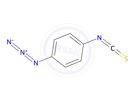 Chemical structure of 1-Azido-4-isothiocyanatobenzene