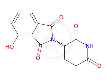 Chemical structure of 4-Hydroxythalidomide