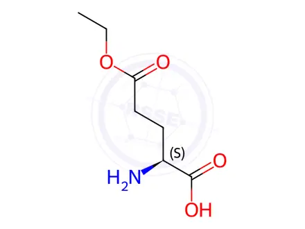 Chemical structure of L-Glutamic acid gamma-ethyl ester