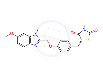 Chemical structure of rivoglitazone