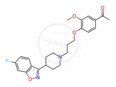 Chemical structure of Iloperidone