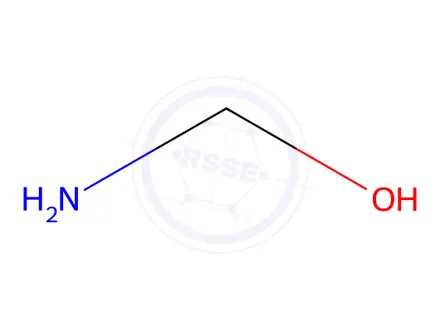 Chemical structure of Methanolamine