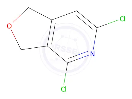 Chemical structure of 4,6-Dichloro-1,3-dihydrofuro[3,4-c]pyridine