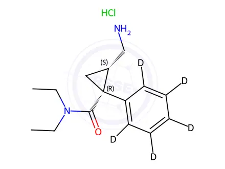 Chemical structure of Milnacipran-d5 HCl (and Enantiomer)