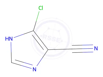 Chemical structure of 4-Chloro-1H-imidazole-5-carbonitrile