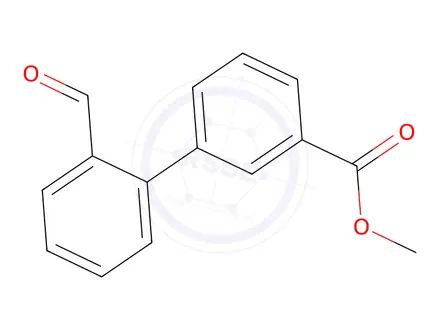 Chemical structure of Methyl 2'-formyl[1,1'-biphenyl]-3-carboxylate