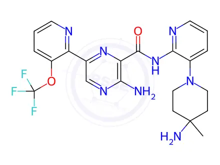 Chemical structure of Darovasertib Impurity 36
