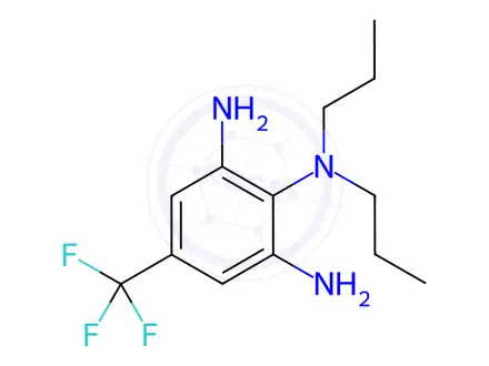 Chemical structure of N2,N2-Dipropyl-5-(trifluoromethyl)benzene-1,2,3-triamine