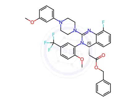 Chemical structure of Letermovir USP Related Compound A