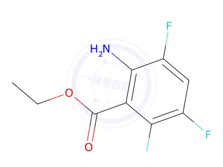 Chemical structure of Ethyl 2-amino-3,5,6-trifluorobenzoate