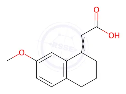 Chemical structure of Agomelatine Impurity 112
