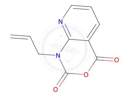 Chemical structure of 1-Allyl-2H-pyrido[2,3-d][1,3]oxazine-2,4(1H)-dione