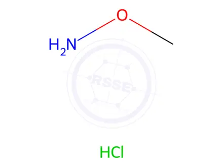 Chemical structure of Methoxyammonium chloride