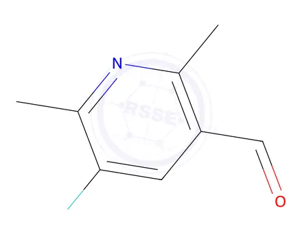 Chemical structure of 5-Fluoro-2,6-dimethylnicotinaldehyde