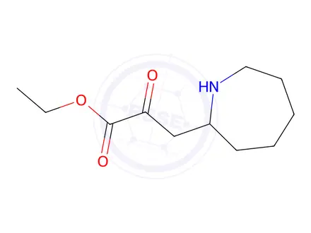 Chemical structure of Ethyl 3-(azepan-2-yl)-2-oxopropanoate