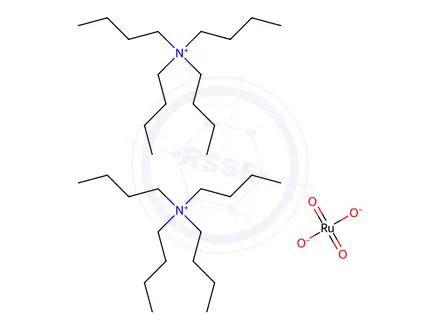 Chemical structure of Tetrabutylammonium perruthenate