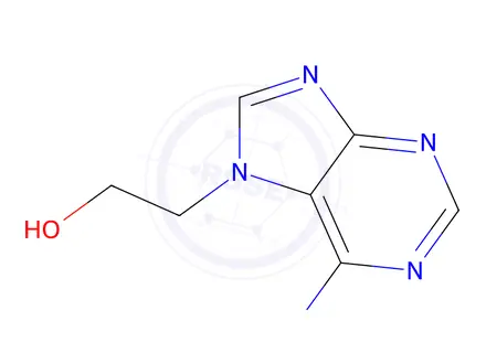Chemical structure of N7-(2-Hydroxyethyl)adenine