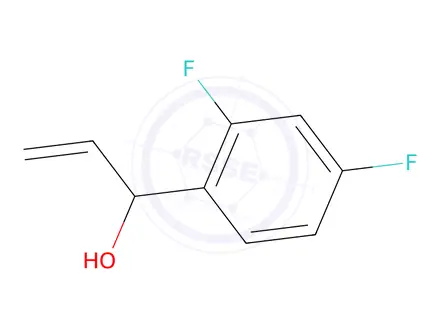Chemical structure of 1-(2,4-Difluorophenyl)prop-2-en-1-ol