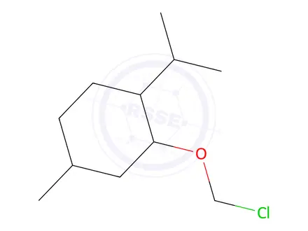 Chemical structure of 2-(Chloromethoxy)-1-isopropyl-4-methylcyclohexane