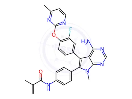 Chemical structure of Lirafugratinib Impurity 1