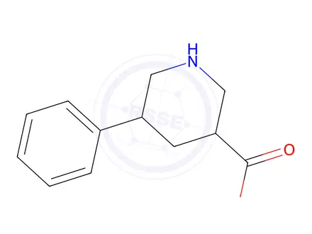 Chemical structure of 5-Phenylpiperidine-3-carboxylic acid