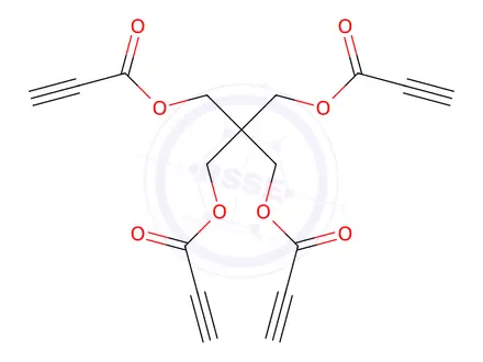 Chemical structure of 2,2-Bis((propioloyloxy)methyl)propane-1,3-diyl dipropiolate