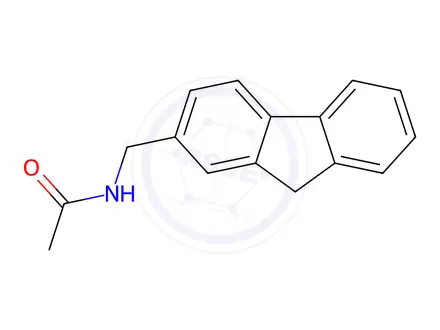 Chemical structure of N-((9H-Fluoren-2-yl)methyl)acetamide