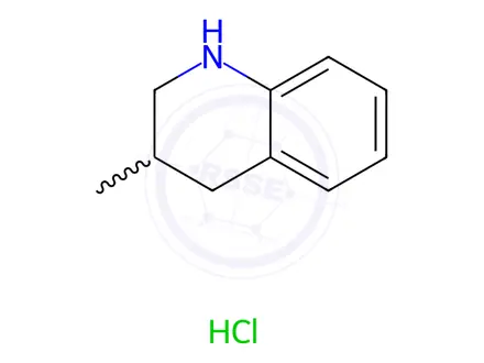 Chemical structure of 3-Methyl-1,2,3,4-tetrahydroquinoline hydrochloride
