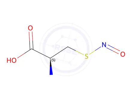 Chemical structure of D-Cysteine, nitrite (ester) (9CI)