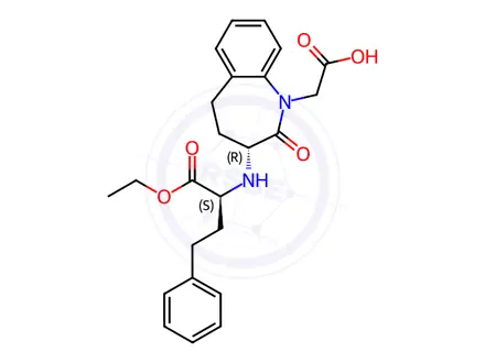 Chemical structure of Benazepril Impurity 4