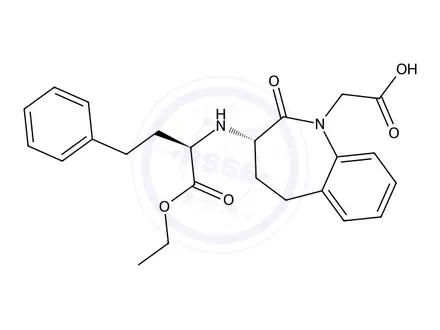 Chemical structure of Benazepril Impurity 2 Monomer (Benazepril EP Impurity B) (Mixture of Enantiomers)