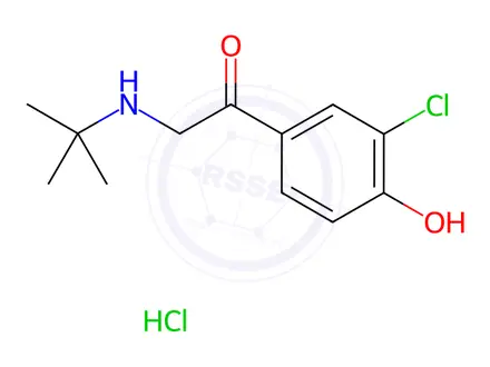 Chemical structure of Bupropion Impurity 36
