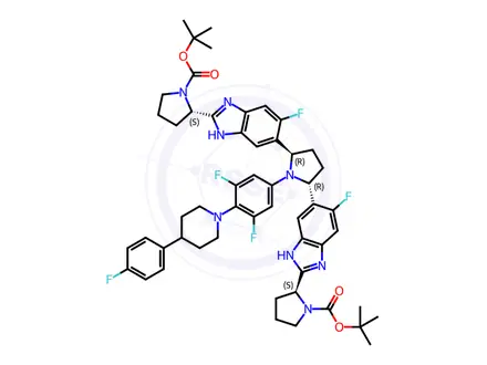 Chemical structure of Pibrentasvir Impurity 27