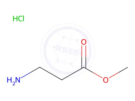 Chemical structure of Methyl 3-aminopropanoate(hydrochloride)